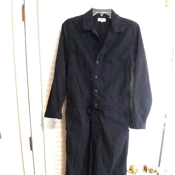 Levi's Girls Coveralls Overalls Black Size Youth Large #21995-0000 Button Front - Picture 1 of 15